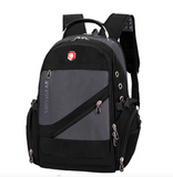 17" Laptop Swiss Design Heavy Duty Backpack with USB Charging Port and Lock