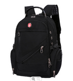 17" Laptop Swiss Design Heavy Duty Backpack with USB Charging Port and Lock