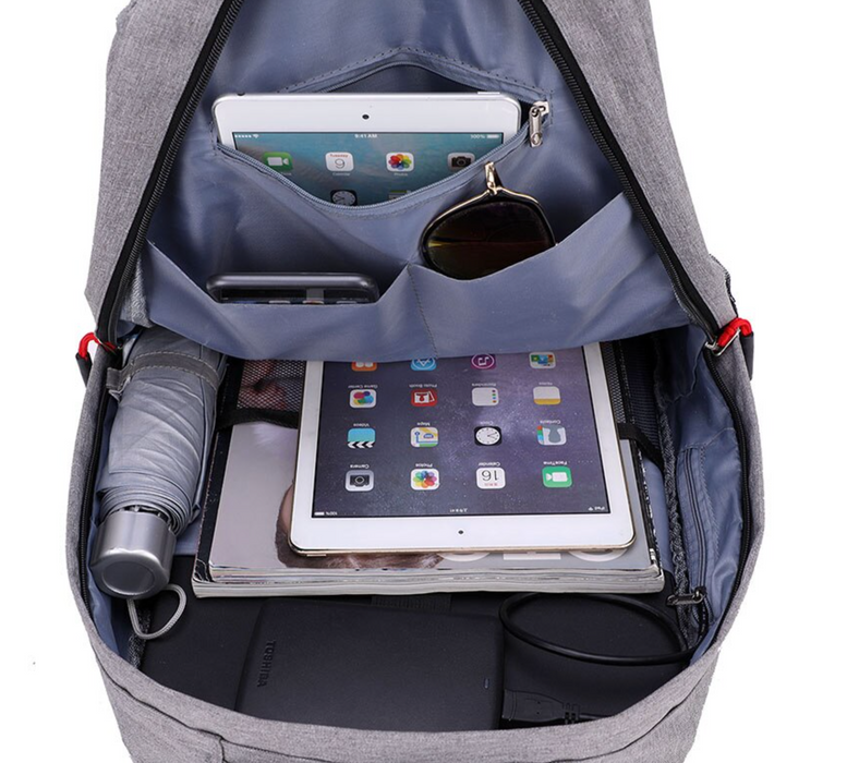 Women's Multi Function Lightweight 13" Laptop Backpack with USB Charging Port