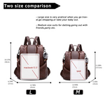 Women's Casual Purse Backpack