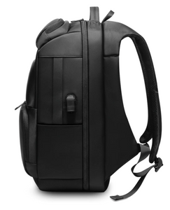 Men's Large Euro 17" Laptop Backpack with USB Charging