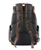 The Executive Women's Leather Laptop Backpack with USB Charging