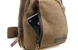 Men's Mini Canvas Shoulder Sling Bag