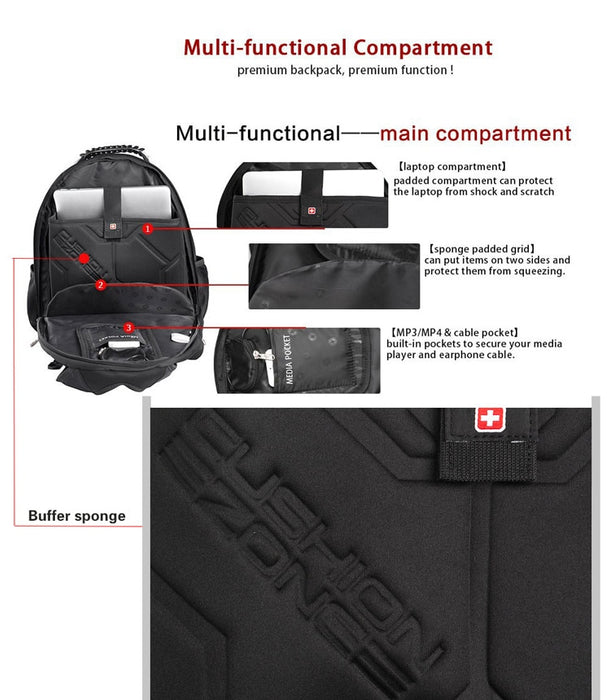 Swiss Design Large Travel Backpack