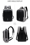 Swiss Style Anti-Theft Backpack with USB Charging