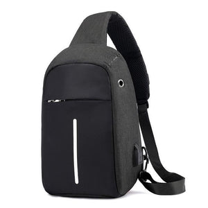 Small Original Anti-Theft Backpack Cross Body Single Shoulder With USB Charging