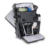 Large Grey Explorer Photographer Backpack