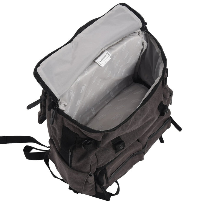 Large Grey Explorer Photographer Backpack