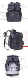 Large Grey Explorer Photographer Backpack