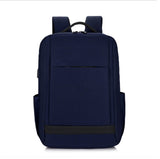 Classic Medium Oxford School 15" Laptop Backpack with USB Charging