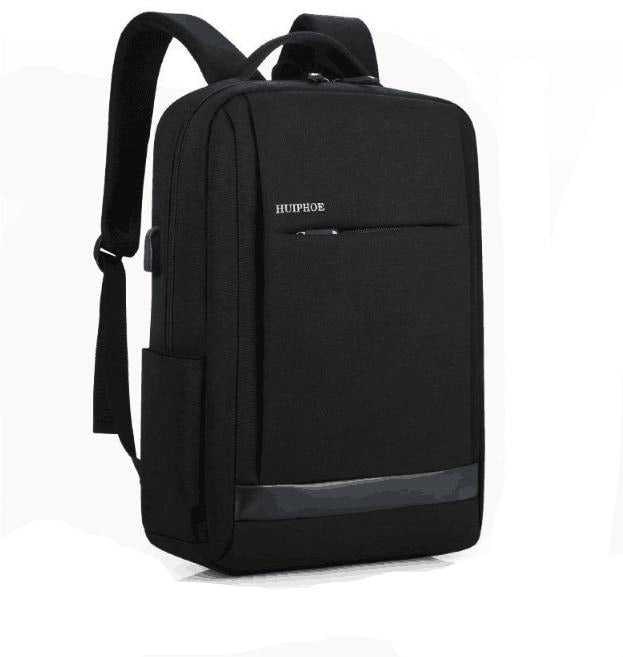 Classic Medium Oxford School 15" Laptop Backpack with USB Charging