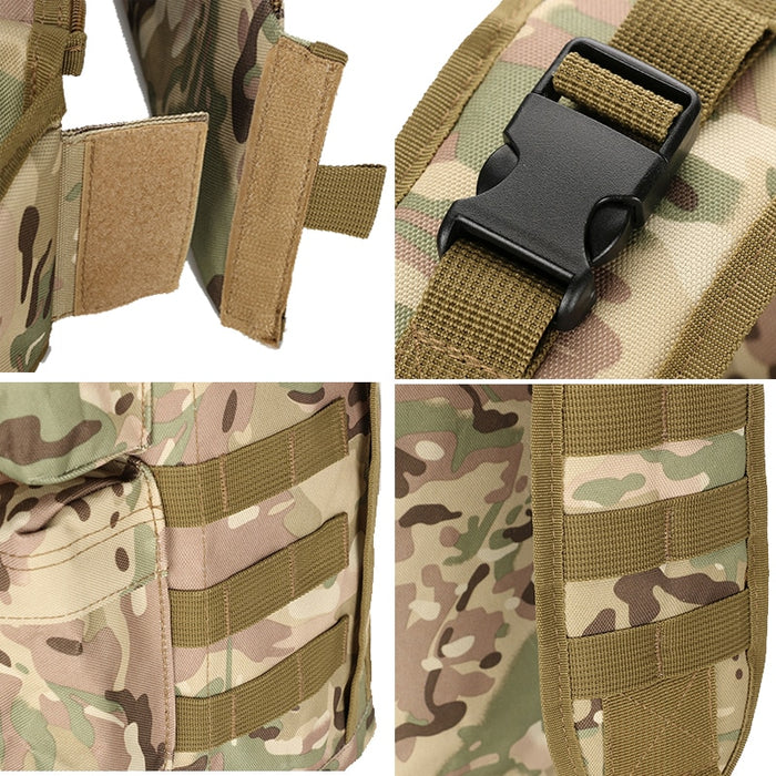 Medium Military 3P MOLLE Tactical Army Sling Backpack