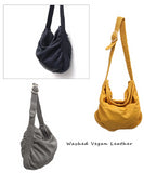 Women's Big Casual Hobo Shoulder Bag with Woven Buckle Strap