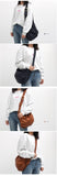 Women's Big Casual Hobo Shoulder Bag with Woven Buckle Strap