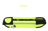 Running Slim Exercise Sports Waist Pack w/ Headphone Slot