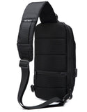 Men's Small Anti-Theft Sling Backpack with TSA Lock and USB Charging