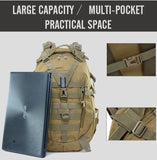 40L Military MOLLE Tactical Army Assault Backpack