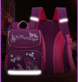 Girls 'Music and Butterflies' School Backpack