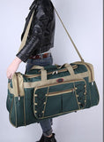 Two Tone Classic Duffel Bag