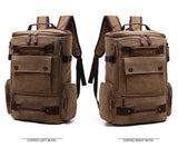 Men's Classic Canvas Travel Backpack