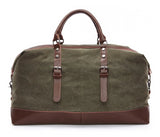 Mark Royal Men's Canvas Leather Duffel Bag