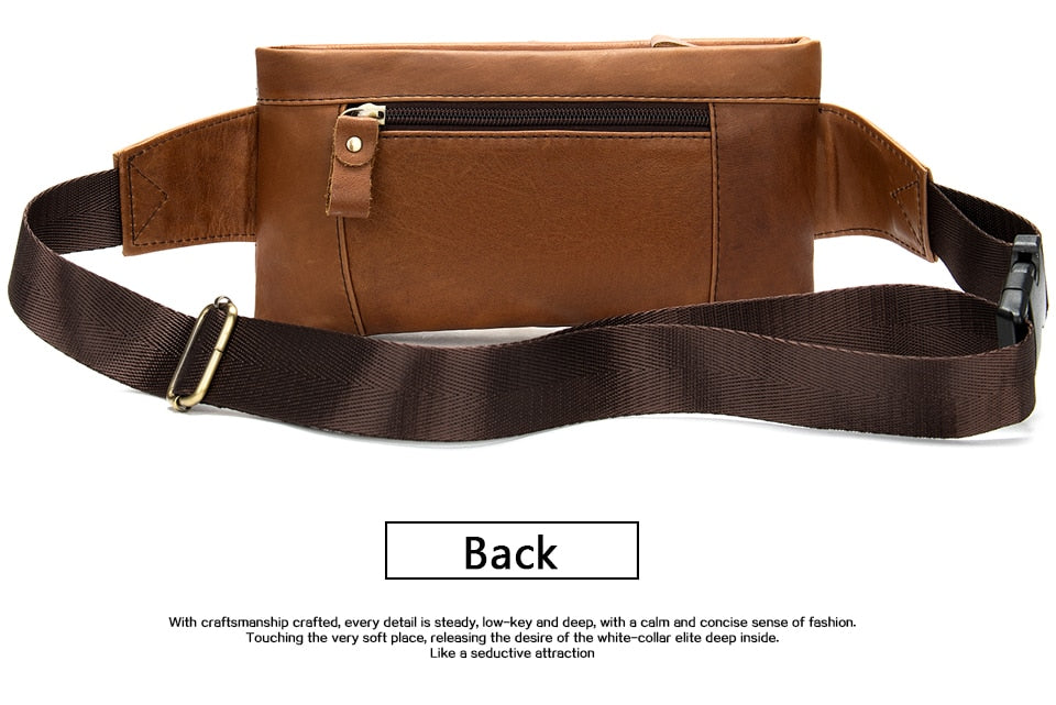 Leather Travel Waist Pack