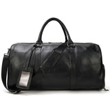 Men's Medium Leather Travel Duffel Bag