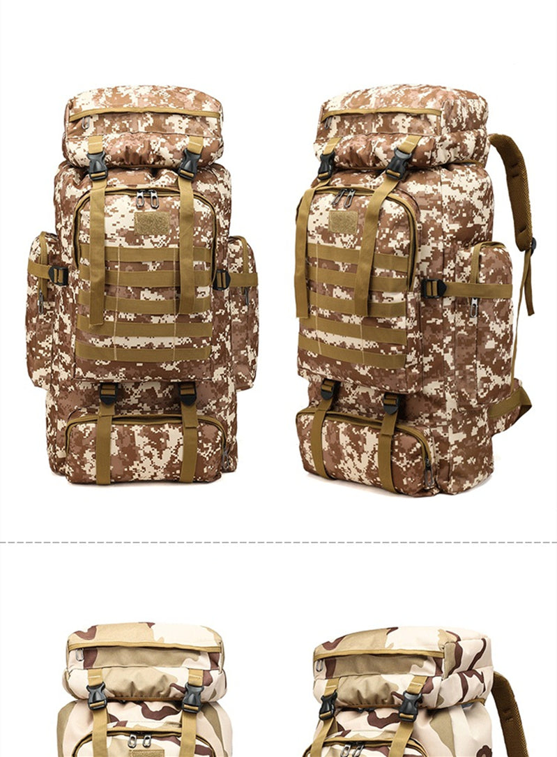 80L Large Military MOLLE Tactical Army Backpack Rucksack — ERucks