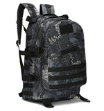 27L Military MOLLE 600D Tactical School Backpack