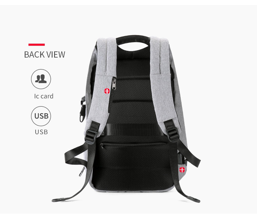 Women's Anti-Theft Laptop Backpack with USB Charging