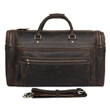 Crazy Horse Men's Conductor Distressed Hide Duffel Bag