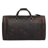 Crazy Horse Men's Conductor Distressed Hide Duffel Bag