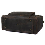 Crazy Horse Men's Conductor Distressed Hide Duffel Bag