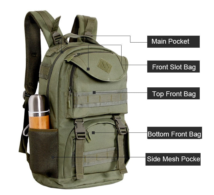 25L Military Molle Backpack