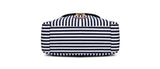 Women's Striped Canvas Backpack