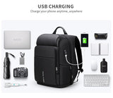 Mark Ryden High Capacity Multifunction USB Charging 17 Inch Laptop Backpack