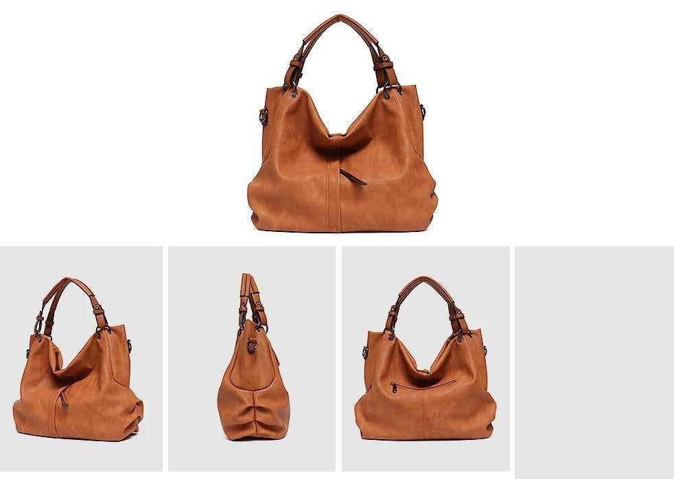 Women's Cruelty Free Vegan Leather Hobo Handbag