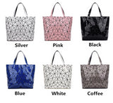 Women's Prism Geometric Casual Tote Hand Bag