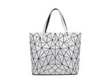 Women's Prism Geometric Casual Tote Hand Bag