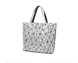 Women's Prism Geometric Casual Tote Hand Bag