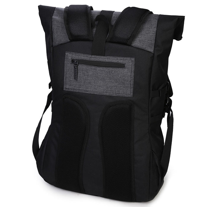 Men's Large Capacity Top Loaded Gym Backpack