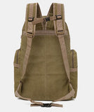 60L Large Canvas Camping Hiking Backpack