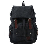 Vintage Canvas Traveler School Backpack