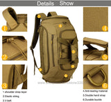 35L Military Molle Tactical Duffel Backpack