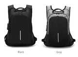 Bobby XD Design Medium Anti-Theft 15" Laptop Backpack with TSA Lock and USB Charging Port