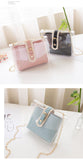 Women's Clear Casual Vinyl Crossbody Shoulder Bag