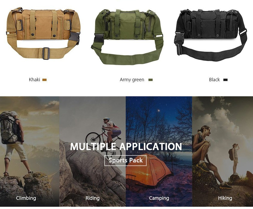 Multifunctional Molle Tactical Military Waist Bag