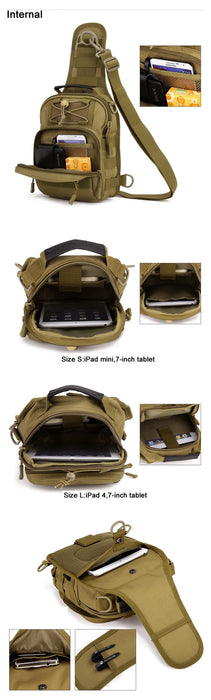 Protector Plus 20L Tactical Molle Military Sling Bag