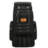 60L Large Military Molle Canvas Backpack