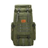 60L Large Military Molle Canvas Backpack